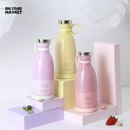 4X BLADES RECHARGEABLE JUICER BLENDER